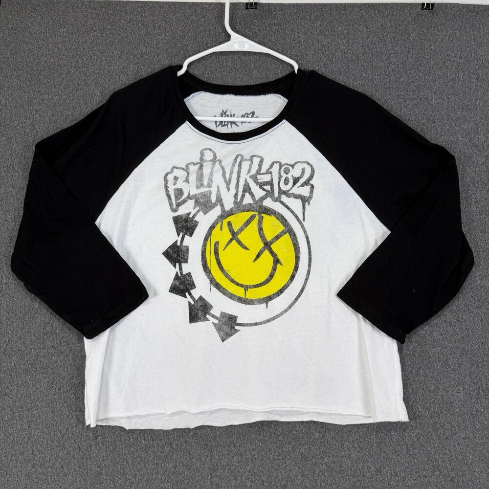 Blink-182 Goodie Two Sleeves M/L Raglan Baseball Shirt 2020 Graphic Band Tee